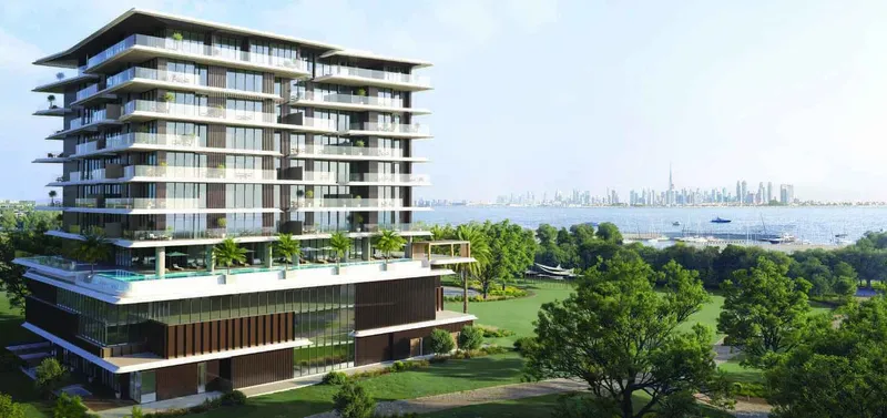 Exterior at Isolana Residences in Dubai Islands Dubai