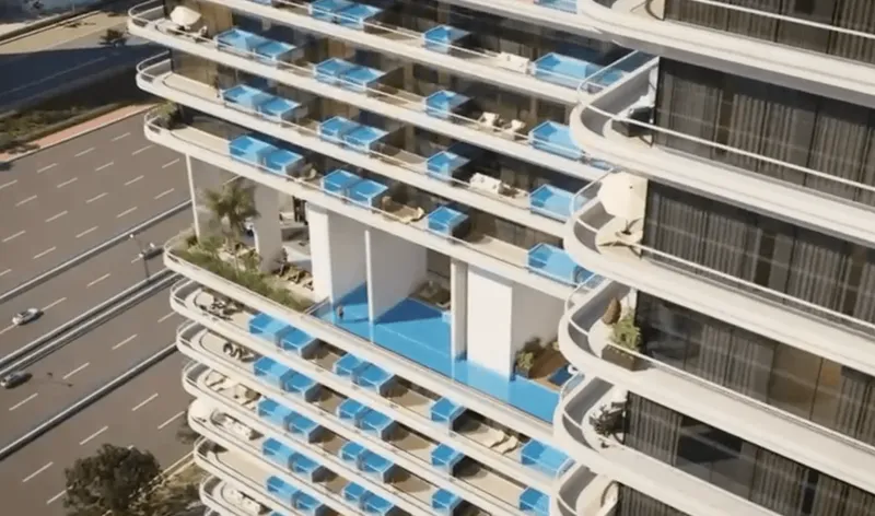 Exterior at Ivy Gardens 2 by Samana in Dubailand Residence Complex Dubai