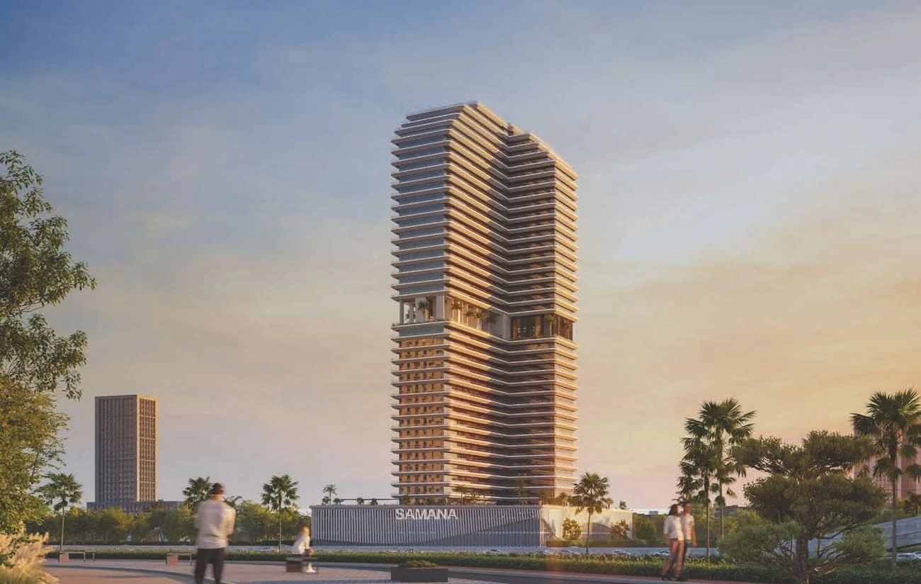 Exterior at Ivy Gardens 2 by Samana in Dubailand Residence Complex Dubai