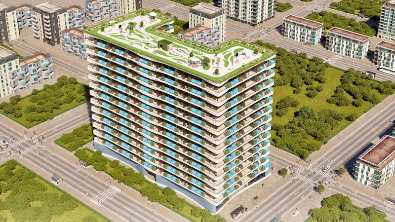Exterior at Ivy Gardens by Samana in Dubai Land Residence Complex Dubai