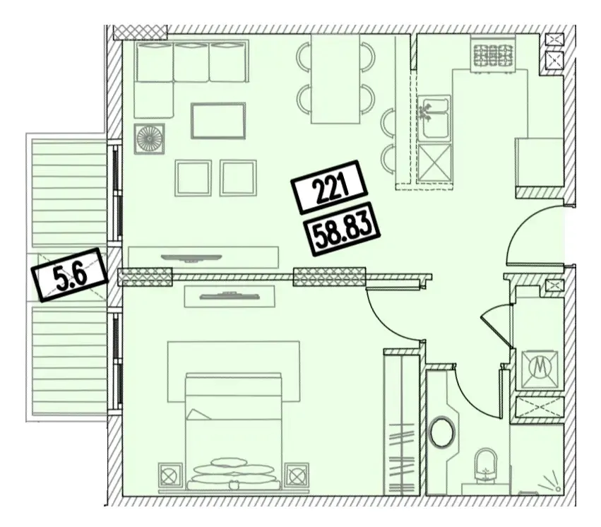 Orange Izzzi.LifeMINT floor plan