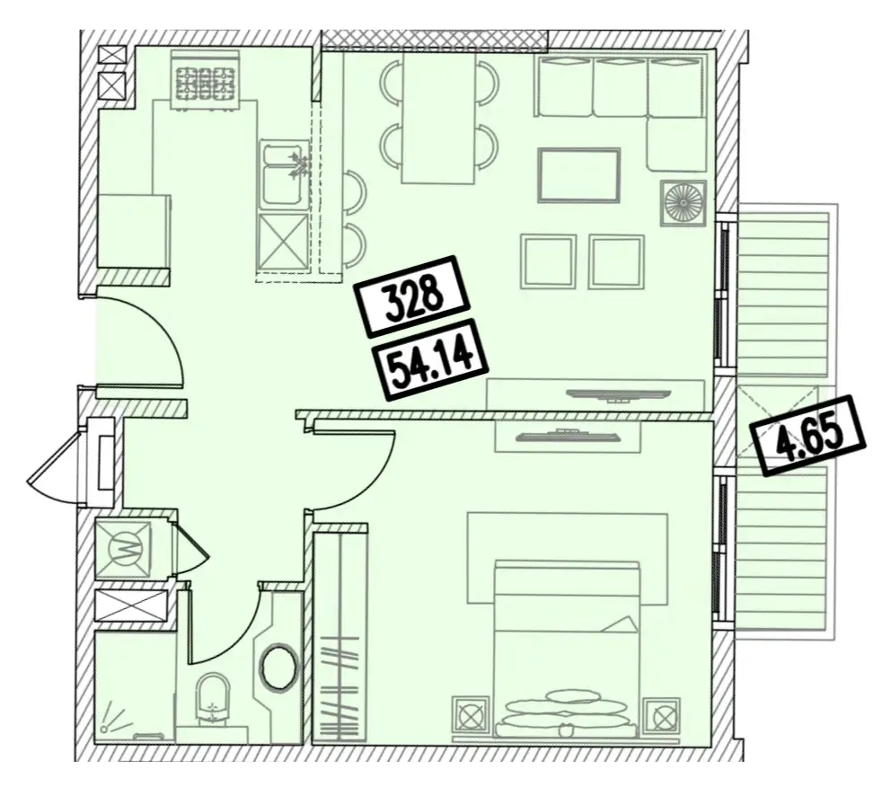 Orange Izzzi.LifeMINT floor plan
