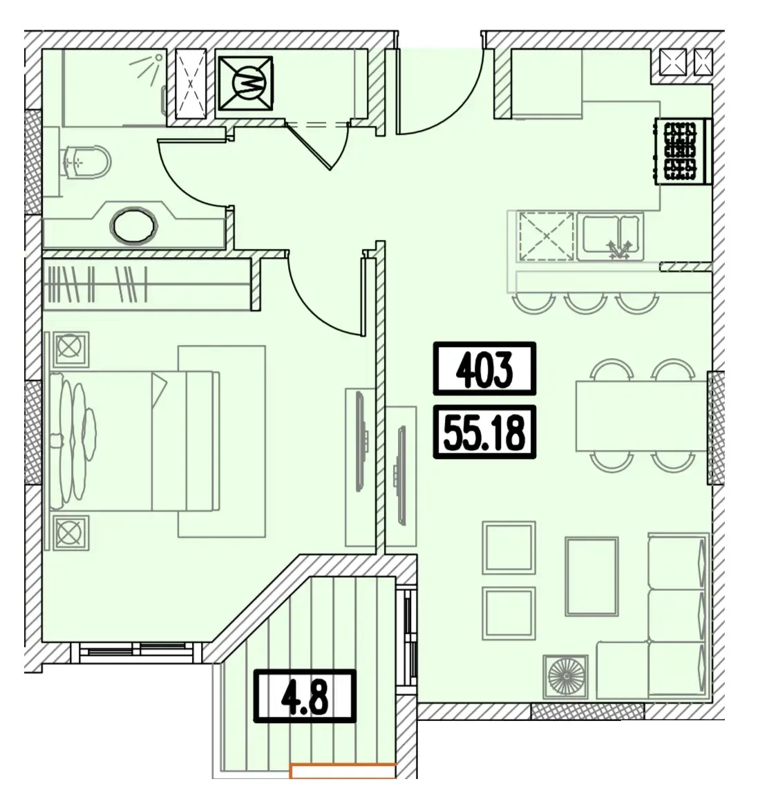 Orange Izzzi.LifeMINT floor plan
