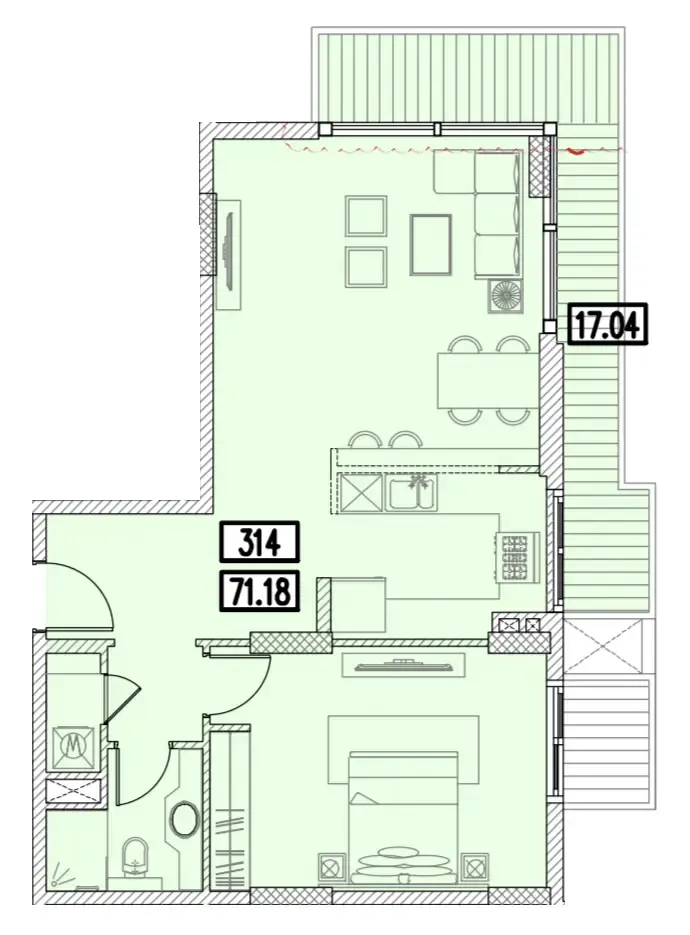 Orange Izzzi.LifeMINT floor plan