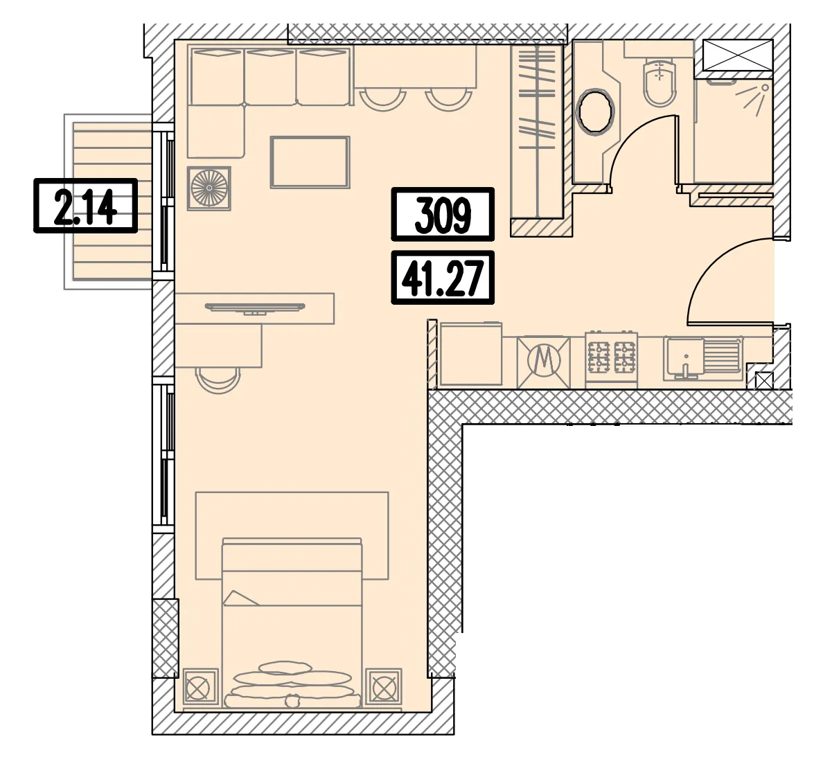 Orange Izzzi.LifeMINT floor plan