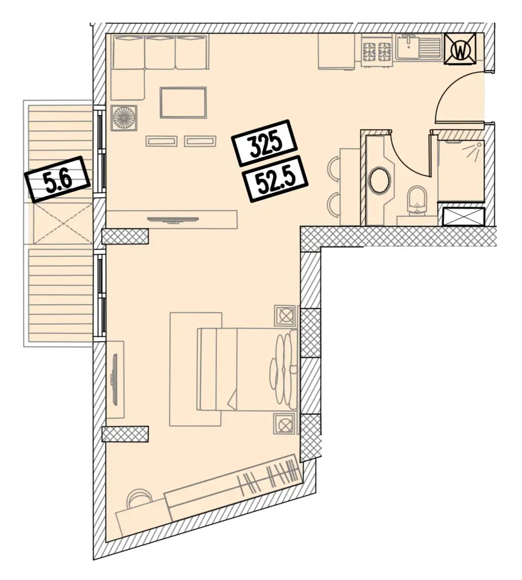 Orange Izzzi.LifeMINT floor plan