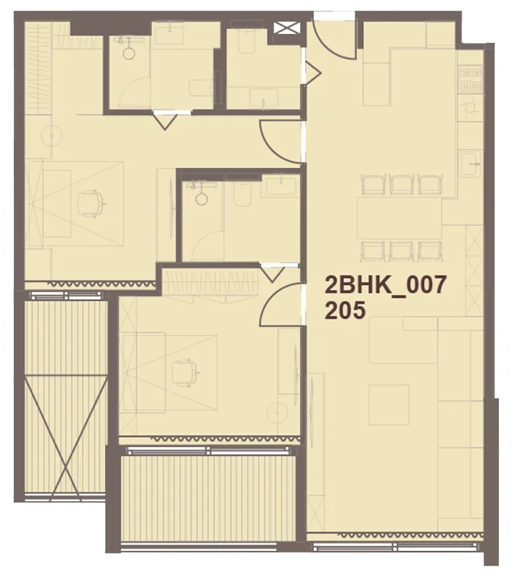 Hirat Real Estate Development J-Haus Residence floor plan