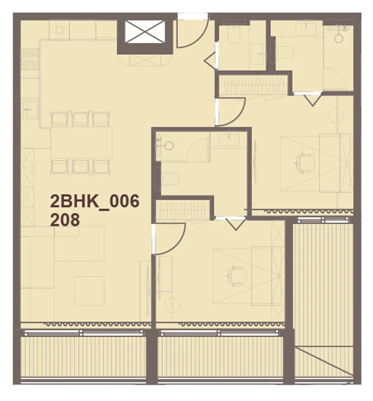 Hirat Real Estate Development J-Haus Residence floor plan