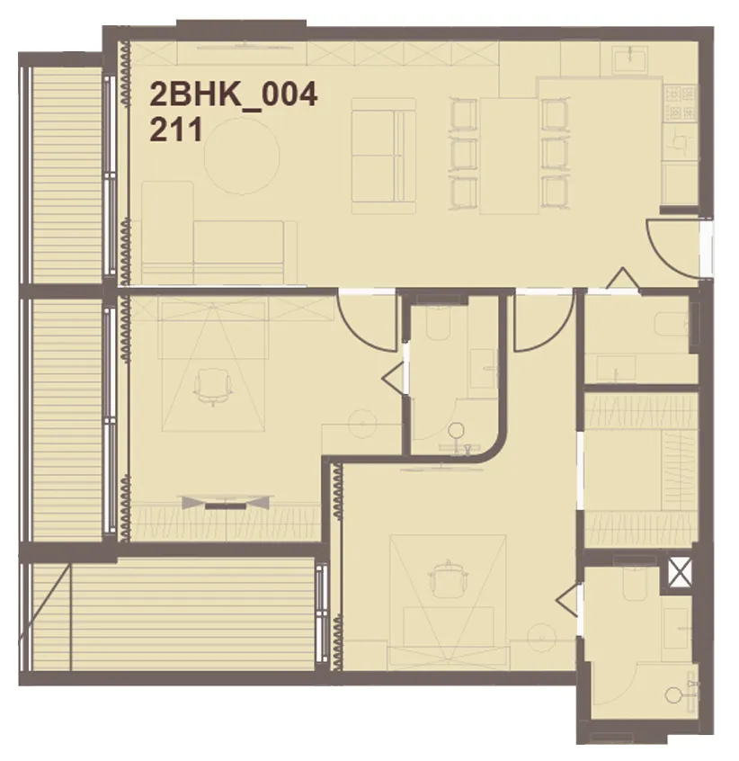 Hirat Real Estate Development J-Haus Residence floor plan