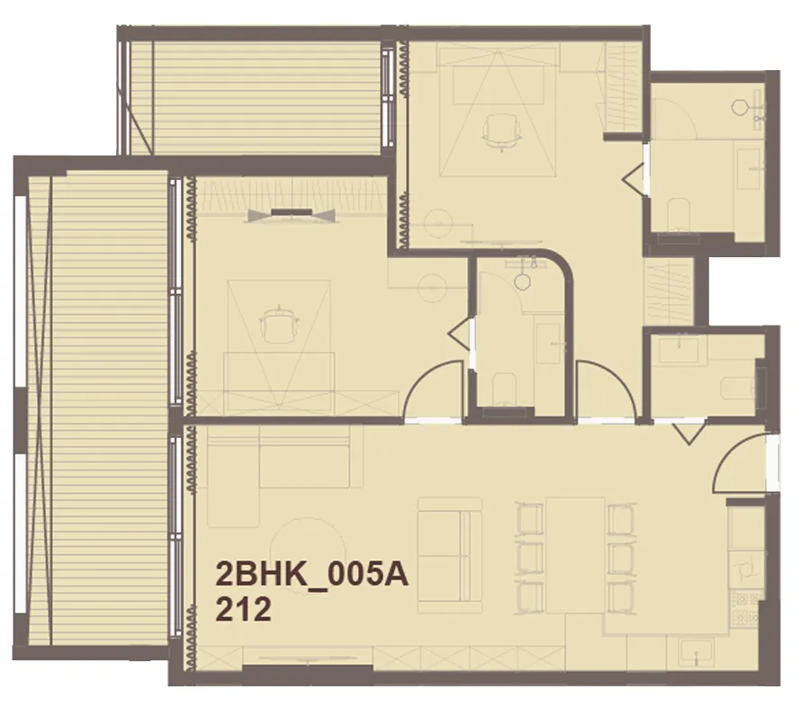 Hirat Real Estate Development J-Haus Residence floor plan