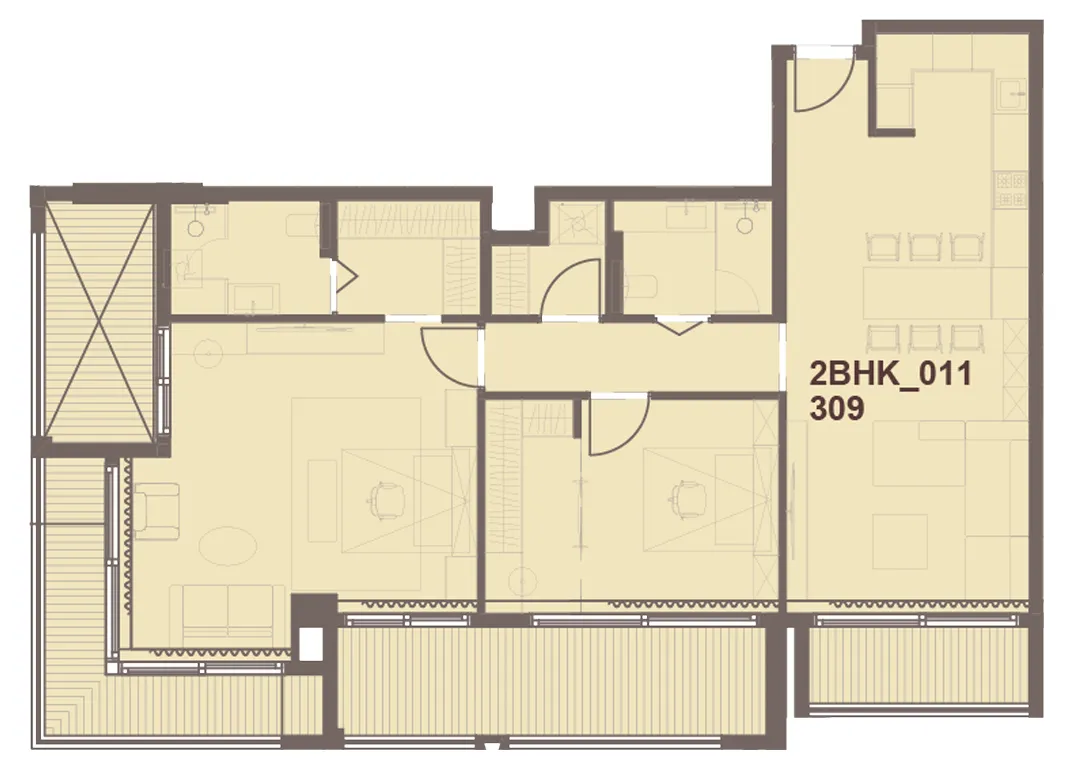 Hirat Real Estate Development J-Haus Residence floor plan