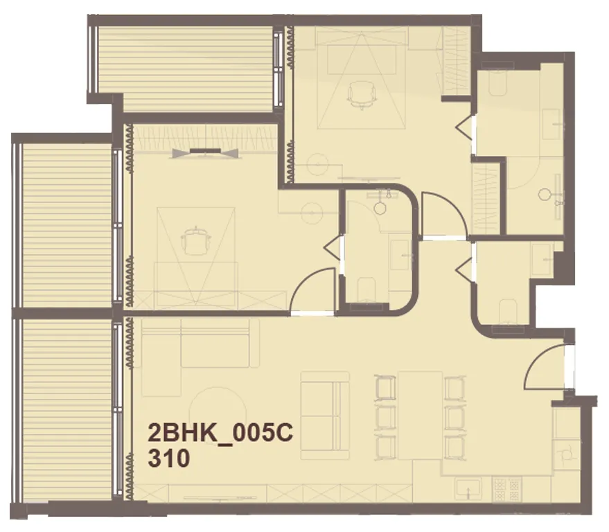 Hirat Real Estate Development J-Haus Residence floor plan