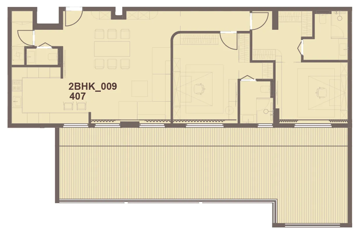 Hirat Real Estate Development J-Haus Residence floor plan