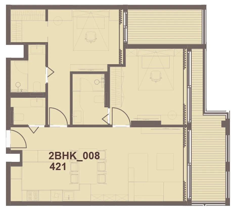 Hirat Real Estate Development J-Haus Residence floor plan
