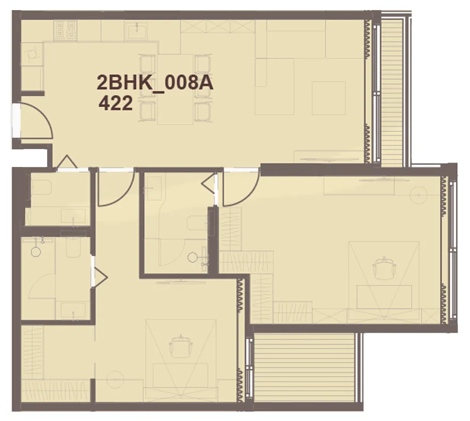 Hirat Real Estate Development J-Haus Residence floor plan