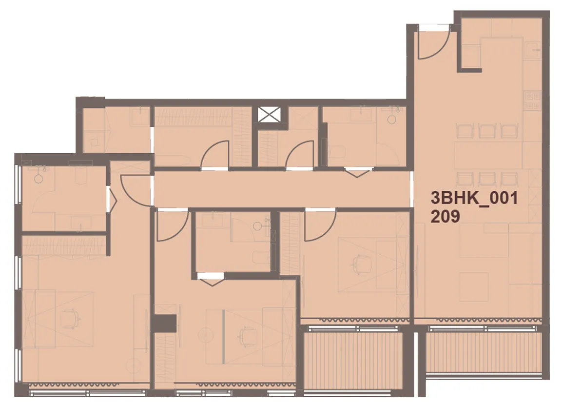 Hirat Real Estate Development J-Haus Residence floor plan