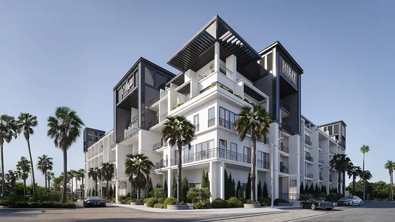 Exterior at J-Haus Residence in JVC (Jumeirah Village Circle) Dubai