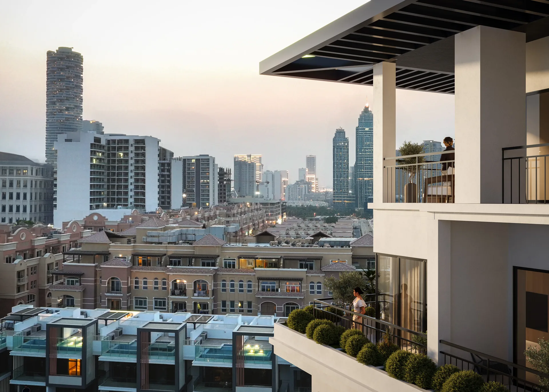 Exterior at J-Haus Residence in JVC (Jumeirah Village Circle) Dubai