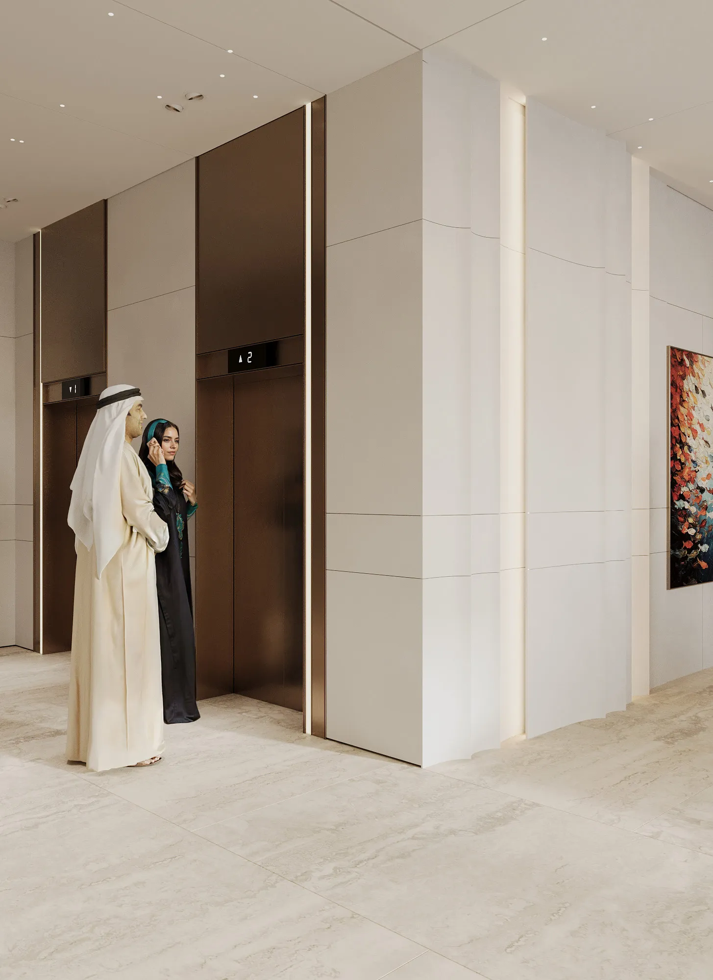 Hirat Real Estate Development J-Haus Residence Lobby