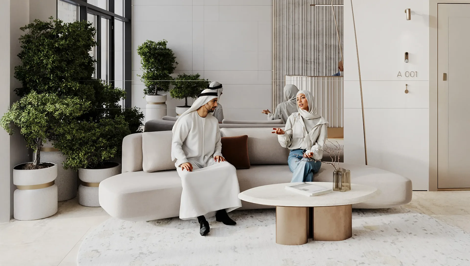 Hirat Real Estate Development J-Haus Residence Lobby