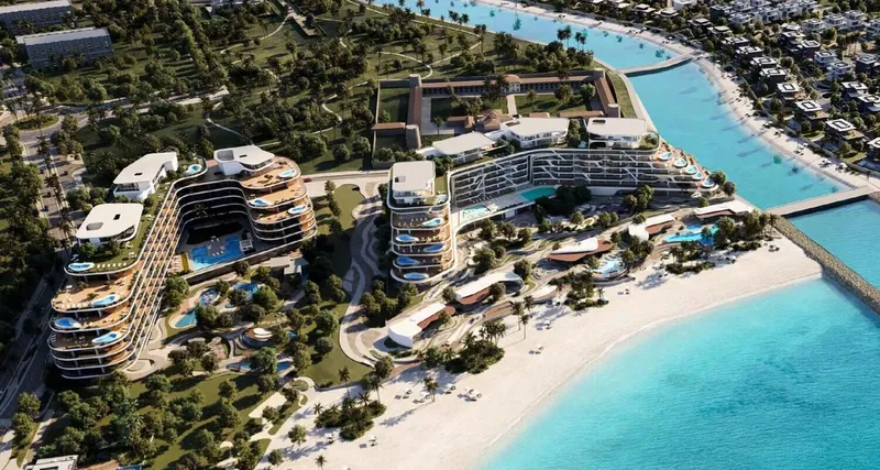 Exterior at Jacob and Co Beachfront Living in Ghadeer Al Tayr Abu Dhabi