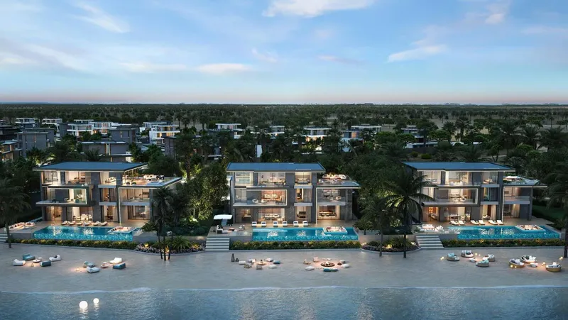 Exterior at Jacob and Co Beachfront Living in Ghadeer Al Tayr Abu Dhabi