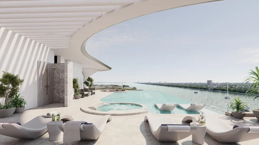 Jacuzi amenity image at Maravea Residences