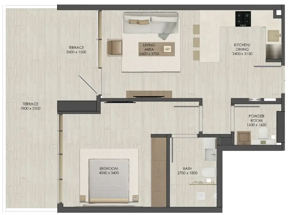 JAD Global JAD 288 floor plan