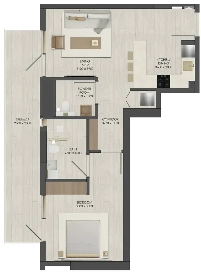 JAD Global JAD 288 floor plan