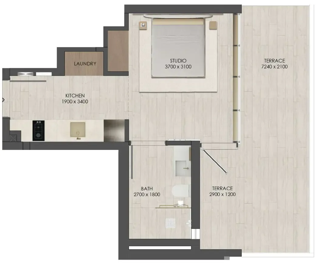 JAD Global JAD 288 floor plan
