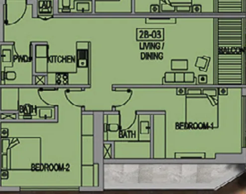 Tiger Group Jade Tower floor plan