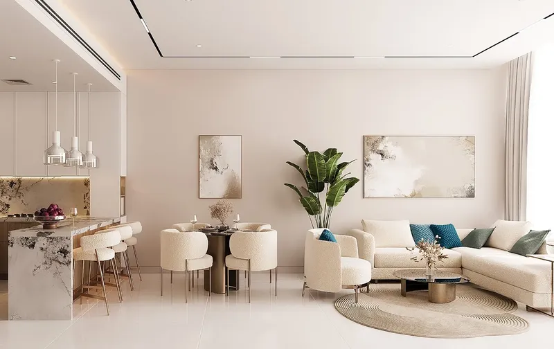 Interior at Jade Tower in Majan Dubai