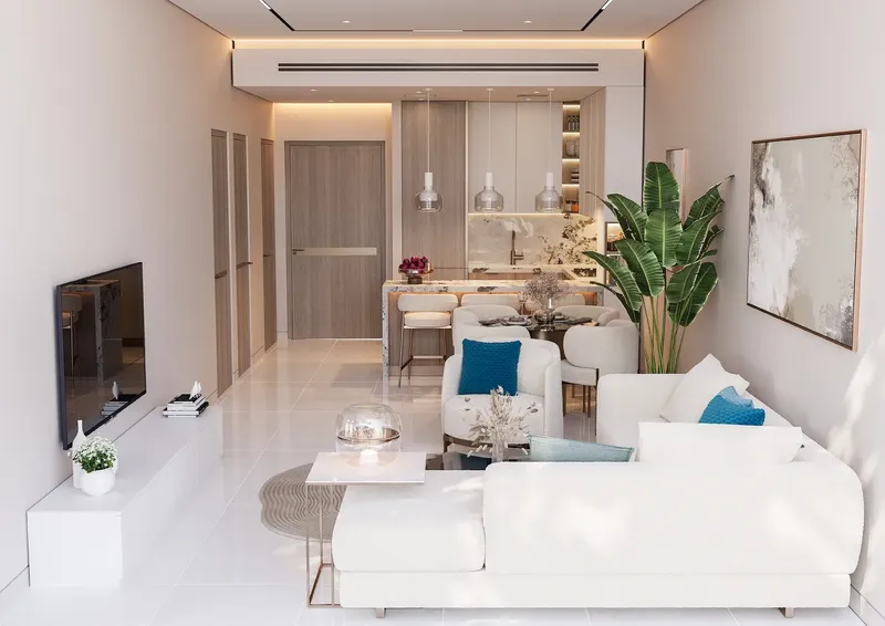 Interior at Jade Tower in Majan Dubai