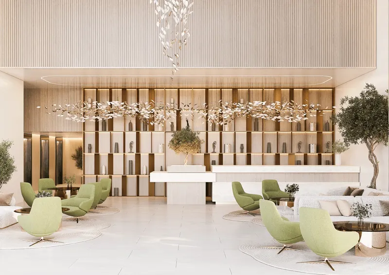 Lobby at Jade Tower in Majan Dubai