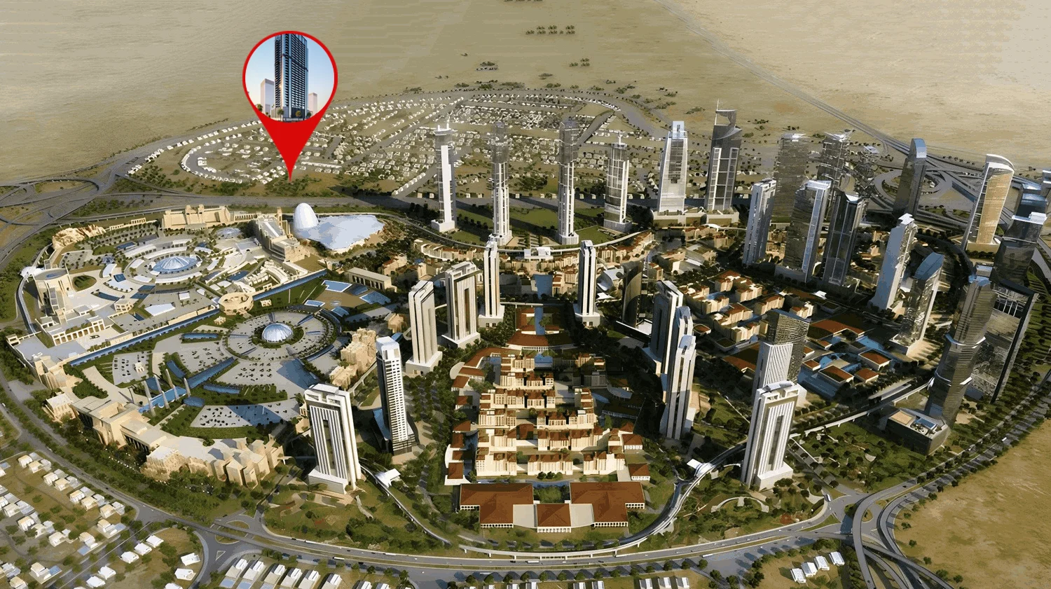 Tiger Group Jade Tower master plan