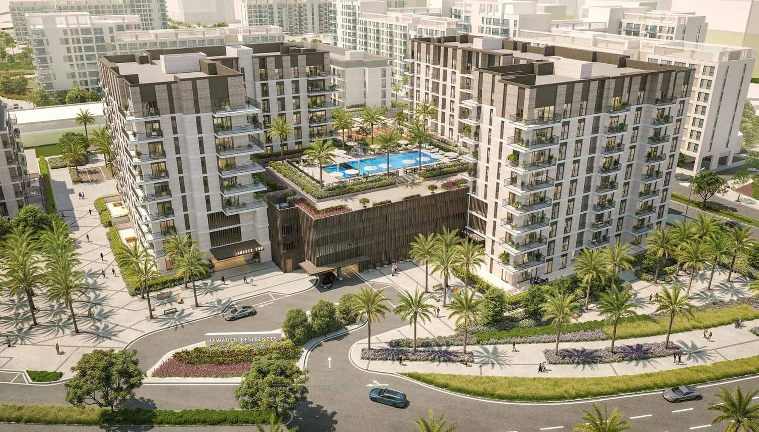 Jawaher Residences apartments on Maryam Island, Sharjah