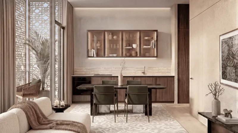 Interior at John Richmond District in Discovery Gardens Dubai