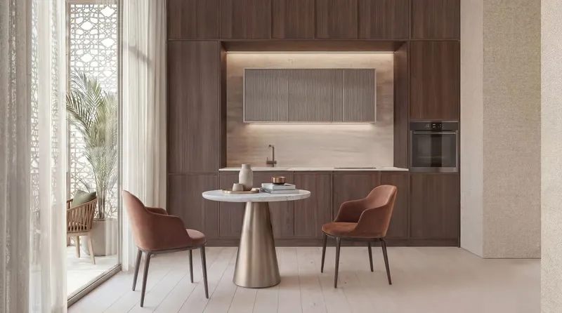 Interior at John Richmond District in Discovery Gardens Dubai