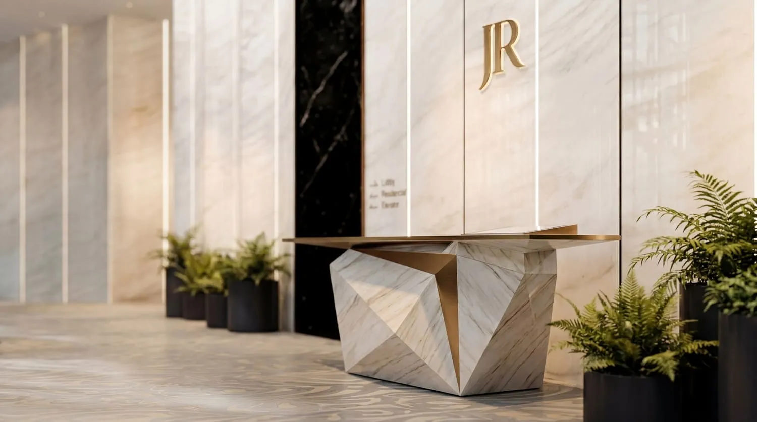 MIRA Developments John Richmond District Lobby