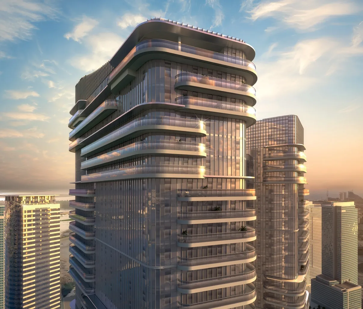 Albatha Real Estate Joud Tower Exterior