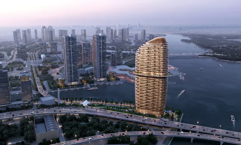 Exterior at Jumeirah Residences at Al Maryah Island in Abu Dhabi Abu Dhabi