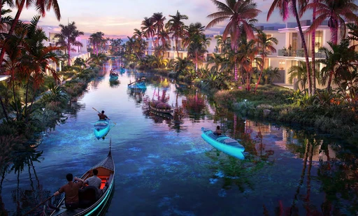 Jungle River amenity image at Damac Islands Phase 1 and 2