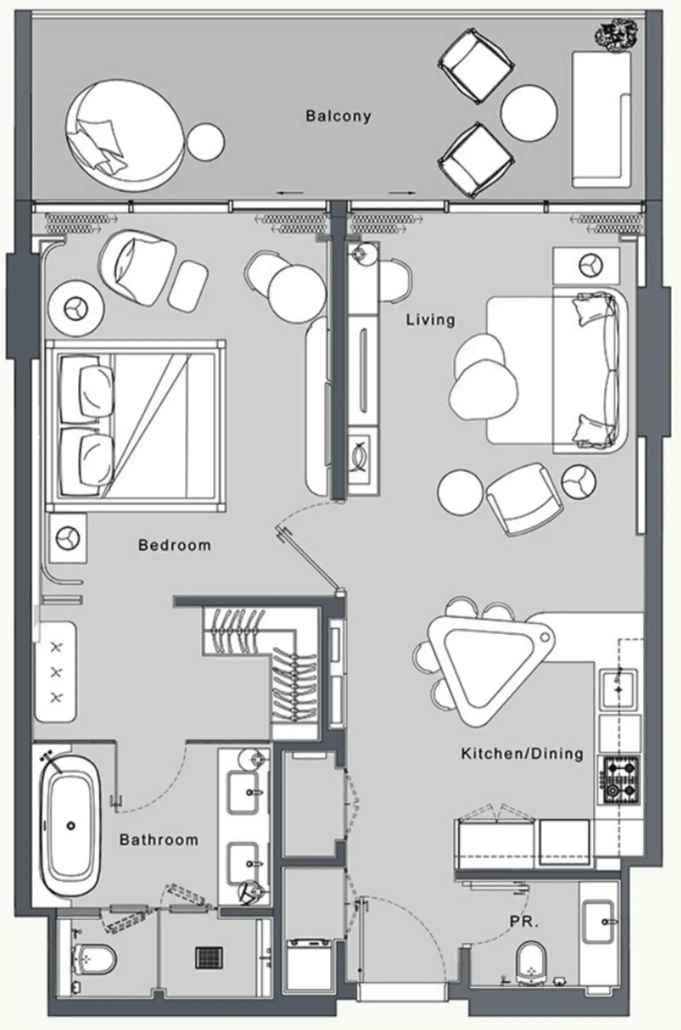 WOW Resorts JW Marriott Residences and Resort floor plan