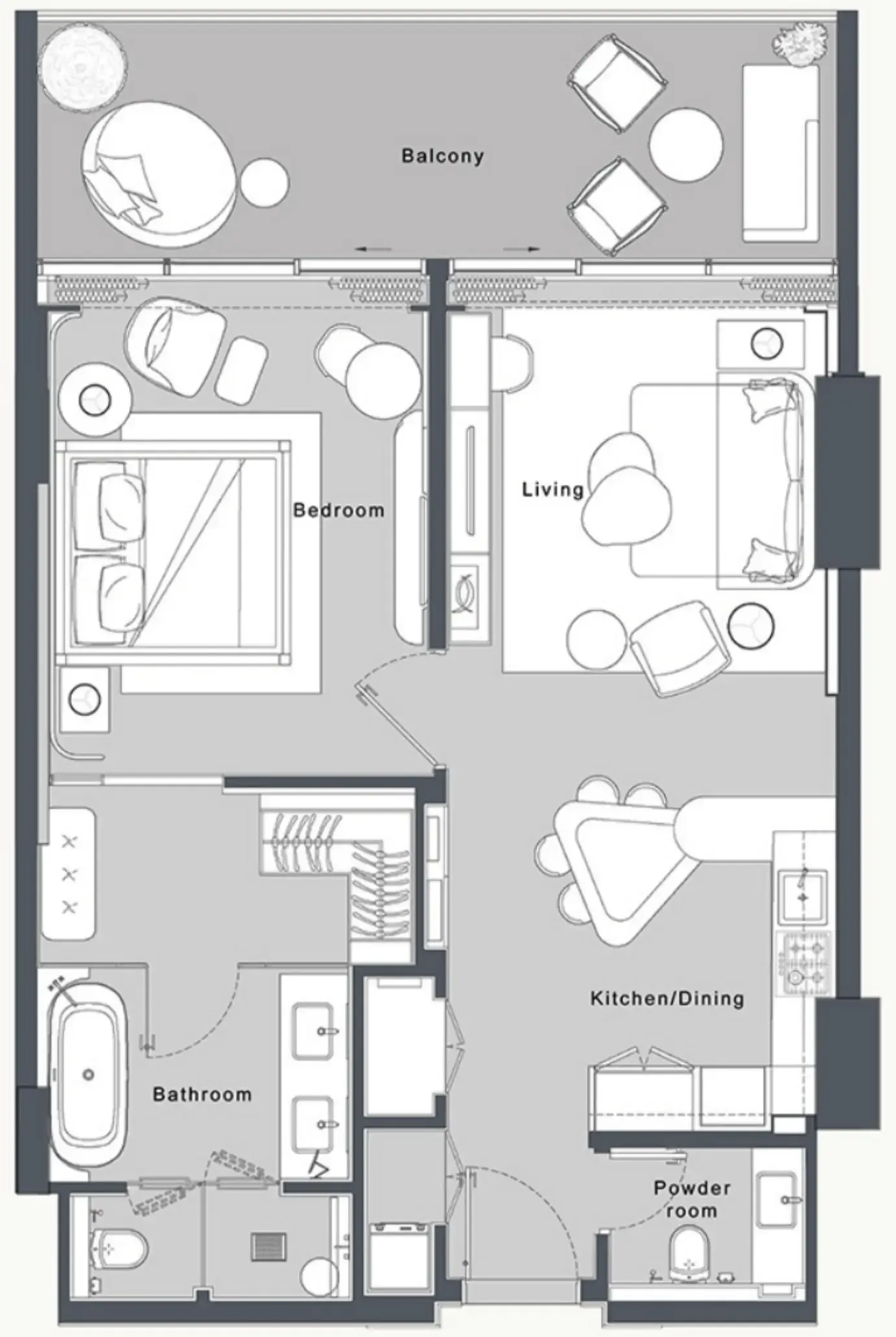 WOW Resorts JW Marriott Residences and Resort floor plan