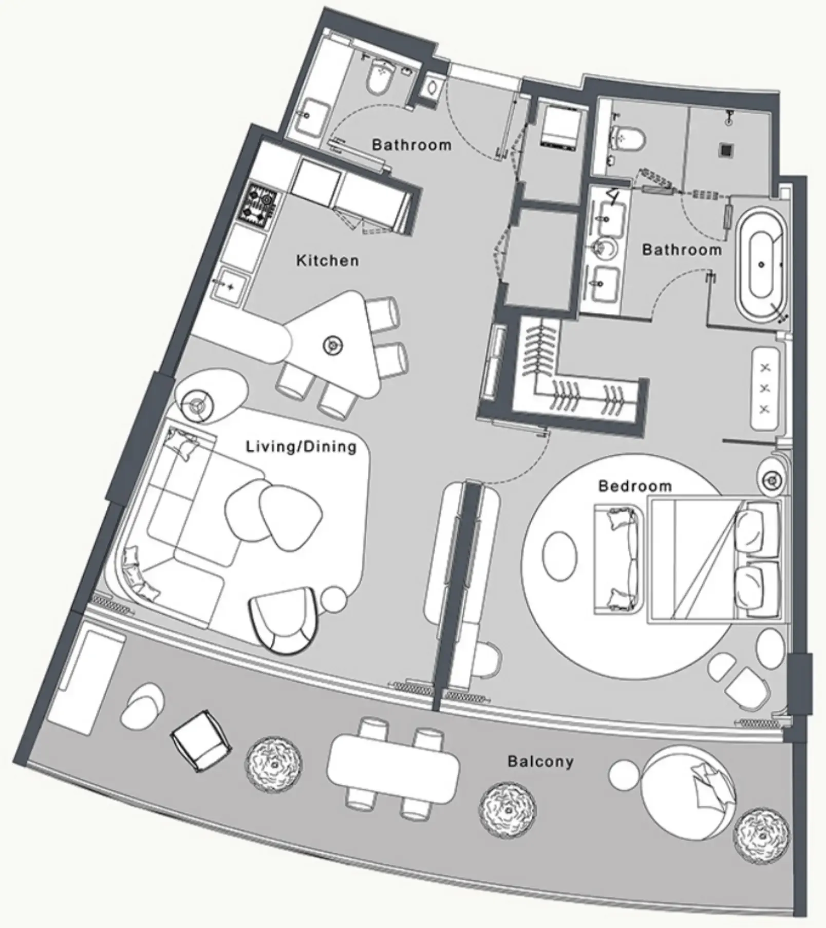WOW Resorts JW Marriott Residences and Resort floor plan
