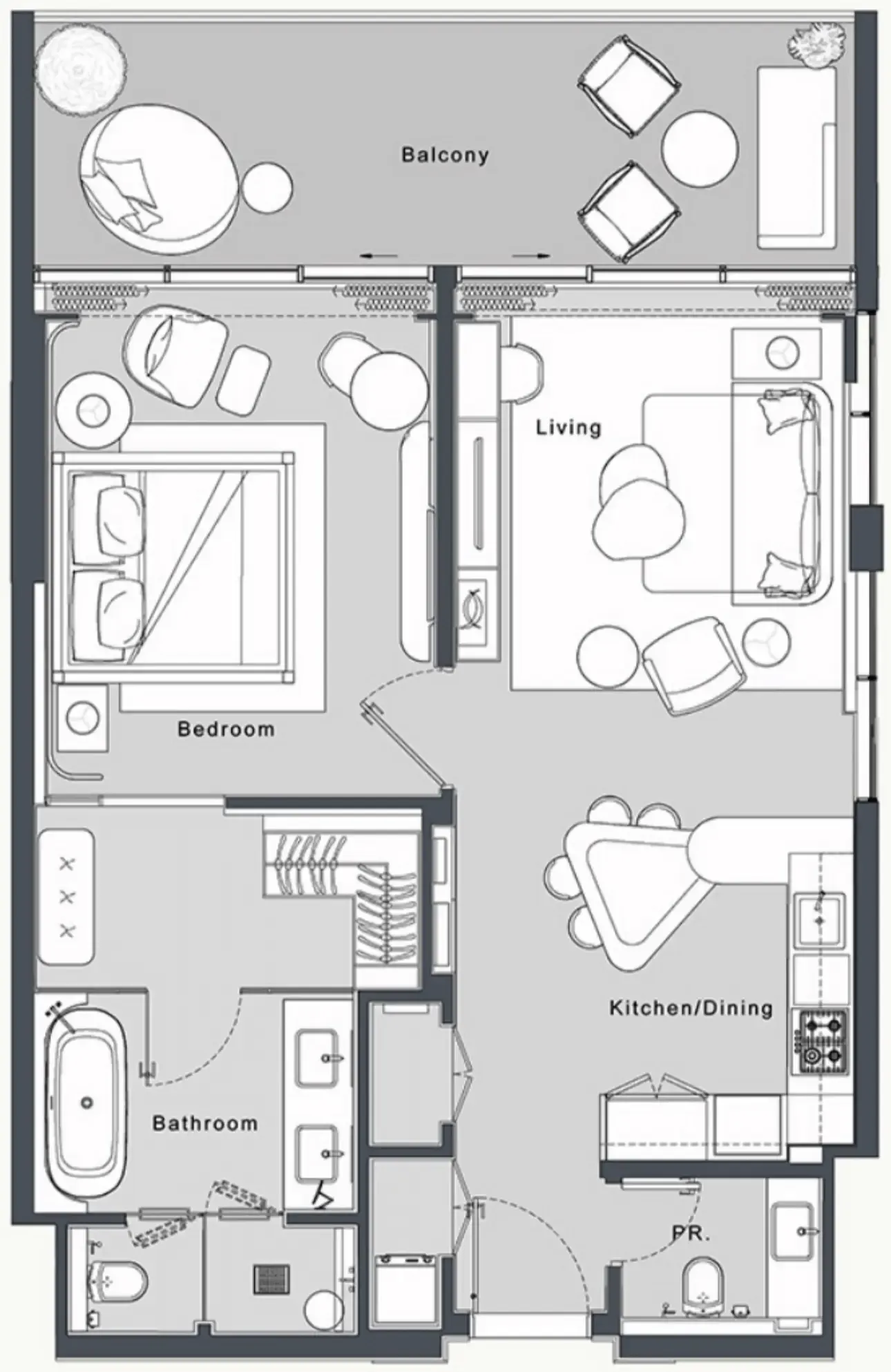 WOW Resorts JW Marriott Residences and Resort floor plan