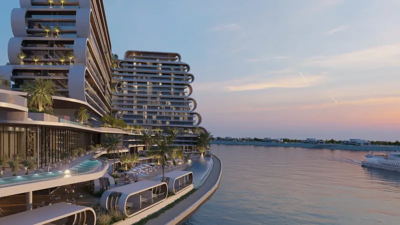 Exterior at JW Marriott Residences and Resort in Al Marjan Island Ras Al Khaimah
