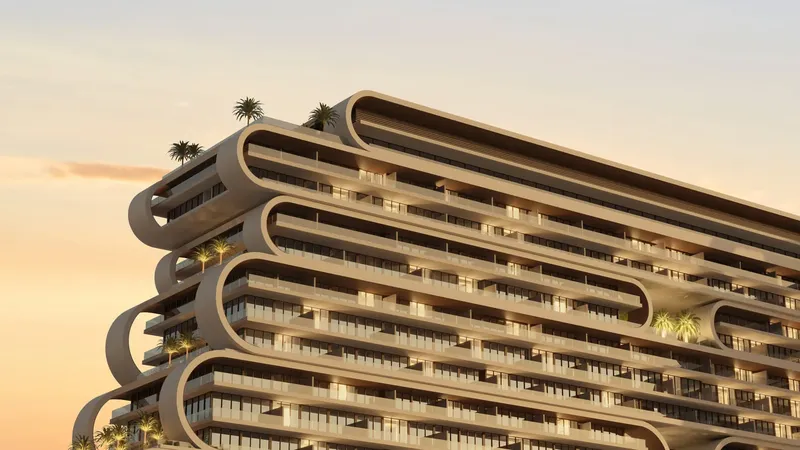 Exterior at JW Marriott Residences and Resort in Al Marjan Island Ras Al Khaimah