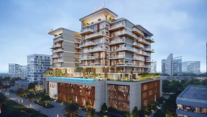 Exterior at Kaia Residences in Dubai Islands Dubai