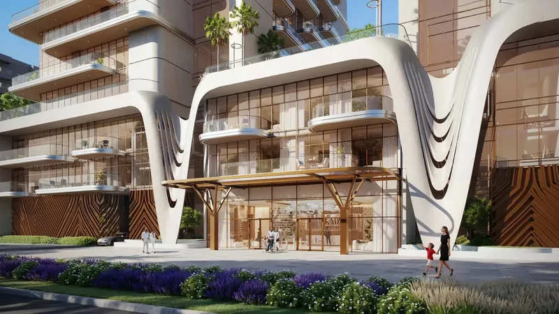 Exterior at Kaia Residences in Dubai Islands Dubai